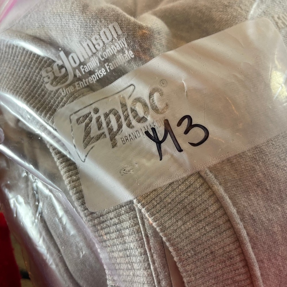 LOFT Light Gray Crewneck Sweatshirt‎ Balloon Sleeve Pullover - Size M - Picture 7 of 7